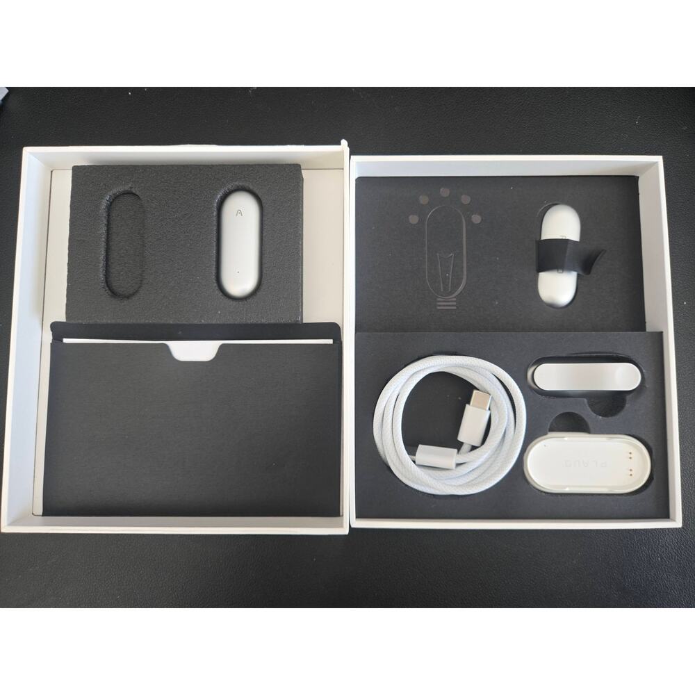 Plaud NotePin Wearable AI Voice Recorder, Transcribe & Summarize, Black